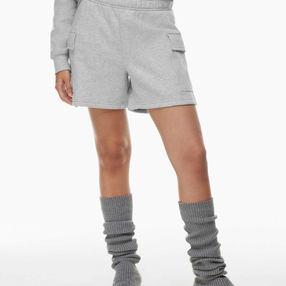 Aritzia TNA Gray Athletic Shorts - Picture 3 of 10